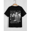 Tricou Coco Chanel si Arthur Capel din bumbac